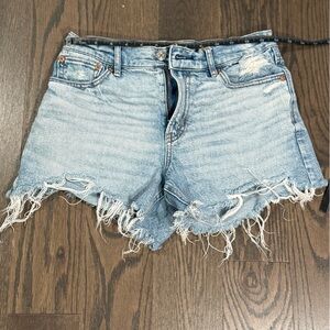 American Eagle Outfitters Light Blue Denim Shorts
